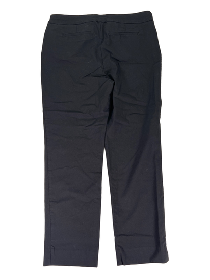 Chico's Women's Black Straight Leg Pull On Pants - 2/US 12 image 2