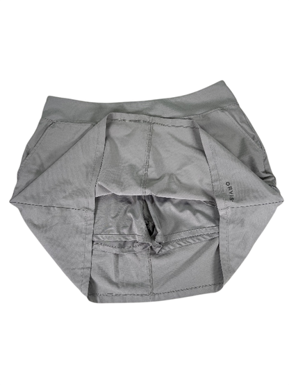 Orvis Women's Gray Lined Pull On Active Skort - L image 4