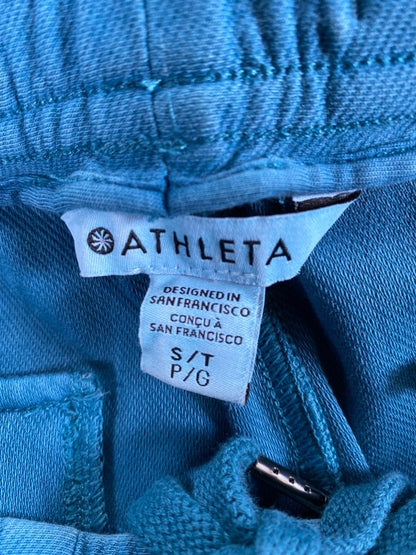 Athleta Women's Blue Farallon Jogger Cotton Blend Sweatpants - S Tall image 3