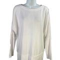 White House Black Market Women's White Long Sleeve Shirt - S