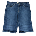 Levi's Women's Medium Wash Bermuda Denim Shorts - 31