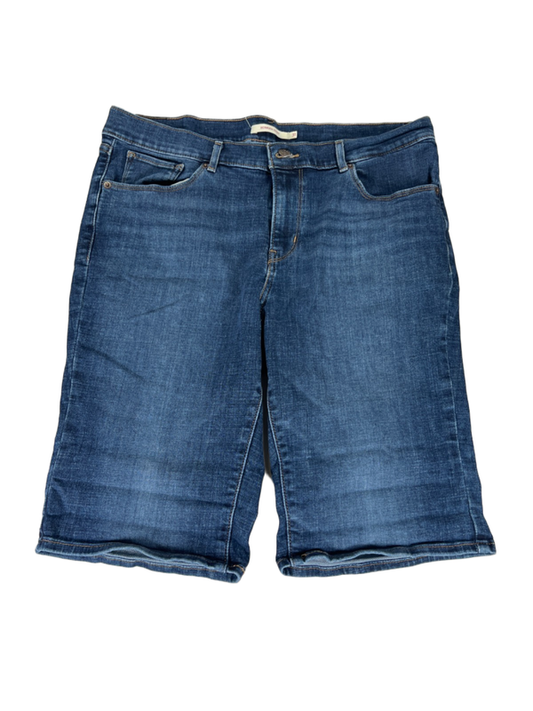 Levi's Women's Medium Wash Bermuda Denim Shorts - 31