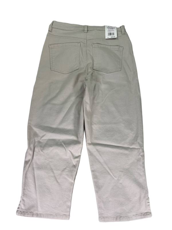 Gloria Vanderbilt Women's Beige/Sandstone Amanda Capri Length Jeans - 4 image 2