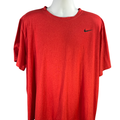 Nike Men's Red Dri-Fit Short Sleeve Athletic T-Shirt - 4XL