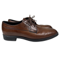 Tod's Women's Brown Lace Up Vintage Oxford Dress Shoes - 38.5/US 8.5