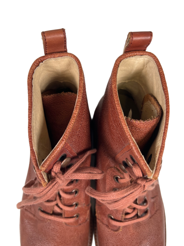 UGG Men's Brown Selwood Redwood Lace Up Ankle Work Boots - 8.5 image 3