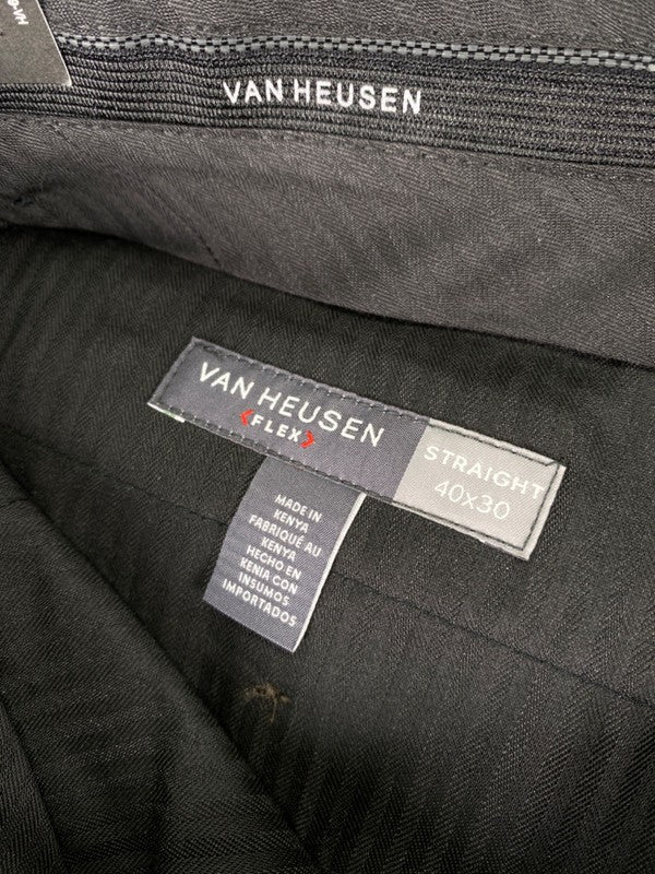 Van Heusen Men's Tan Straight Fit Flex Performance Pants - 40 image 3