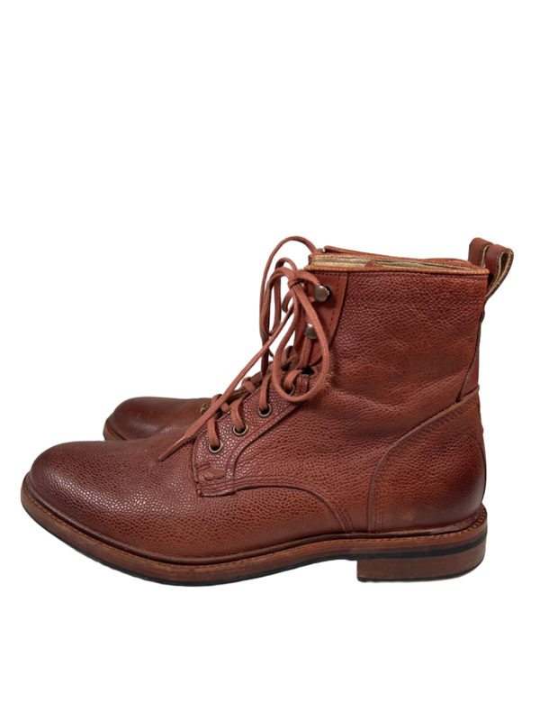 UGG Men's Brown Selwood Redwood Lace Up Ankle Work Boots - 8.5 image 5