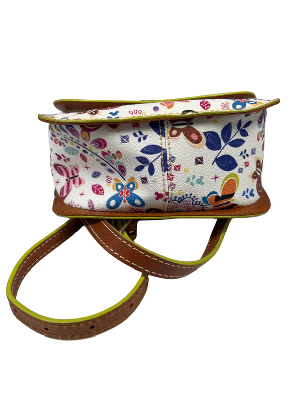 Dooney and Bourke X Disney White Epcot Flower and Garden 2019 Crossbody Purse image 5