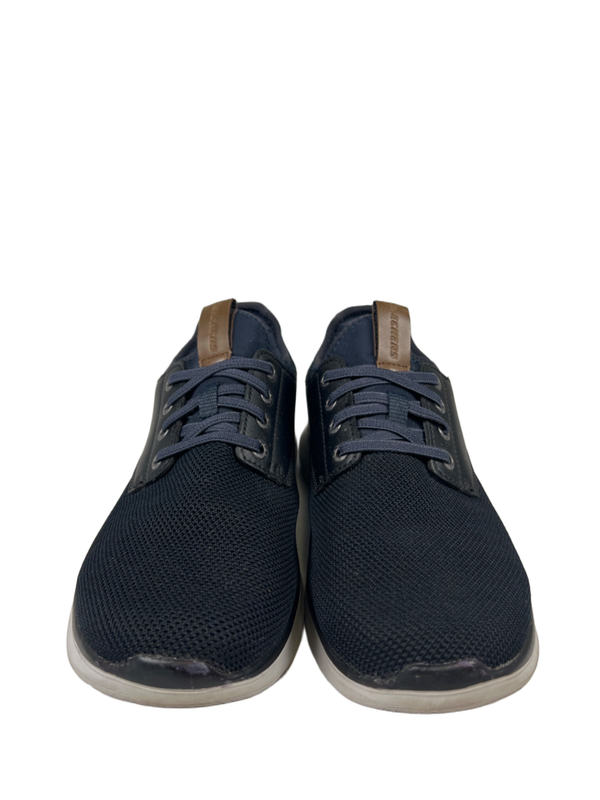 Skechers Men's Blue Streetwear Relaxed Fit Slip On Sneakers - 9 image 2