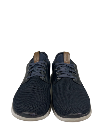 Skechers Men's Blue Streetwear Relaxed Fit Slip On Sneakers - 9 image 2