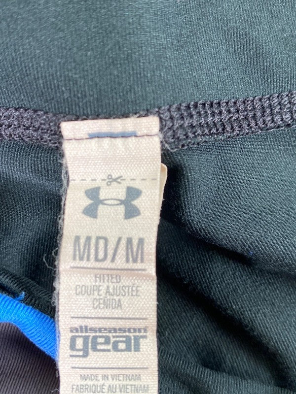 Under Armour Women's Black Fitted Cropped Athletic Leggings - M image 3