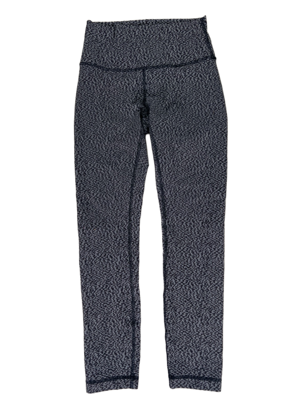 Lululemon Women’s Gray Print Wunder Under Leggings - 4