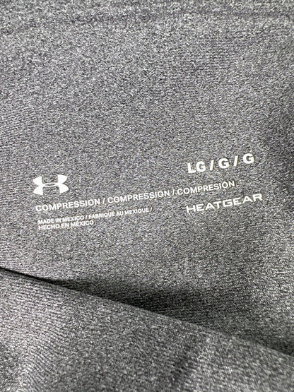 Under Armour Women's Gray Heatgear Compression Pull On Ankle Leggings - L image 3