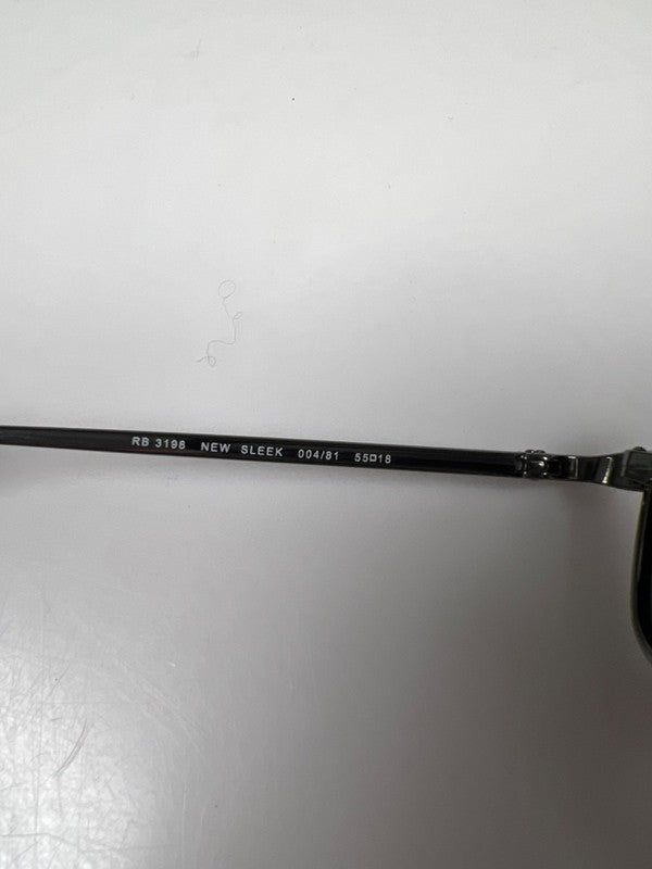 Ray-Ban Unisex RB 3198 New Sleek Polarized Sunglases W/ Hard Case image 9