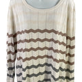 41 Hawthorn Women’s White Thin Knit Irene Pointelle Sweater -XXL