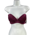Victoria's Secret Women's Purple Strapless Push Up Swimsuit Bikini Top - 45D