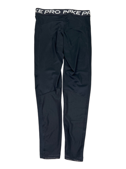 Nike Women's Black Dri-Fit Pull On Stretch Athletic Legging Pants - M image 2