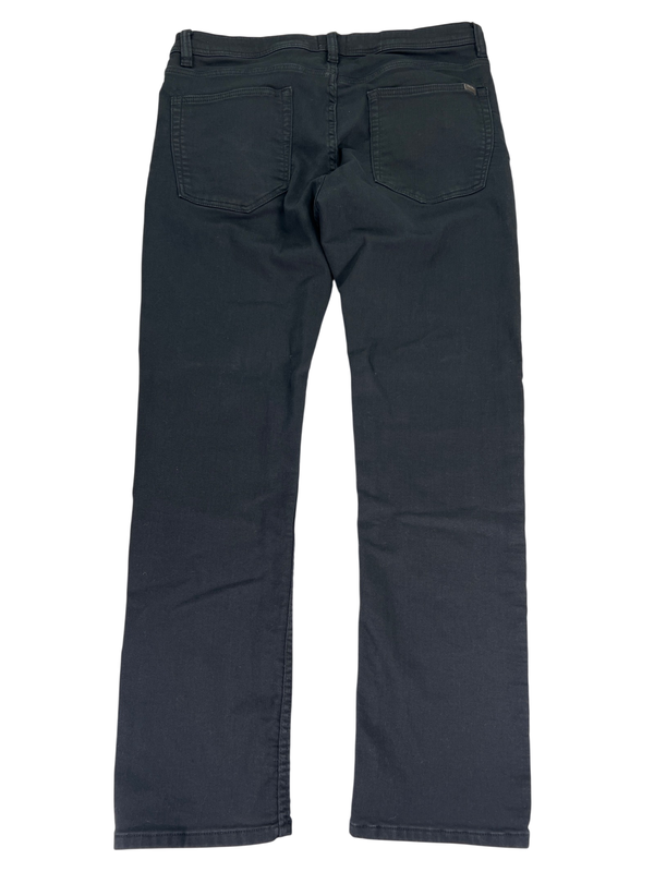Jachs New York Men's Black Straight Fit Stretch Traveler Pants - 36x32 image 2