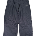 adidas Women's Black Loose Straight Leg Sweatpants - 2XL