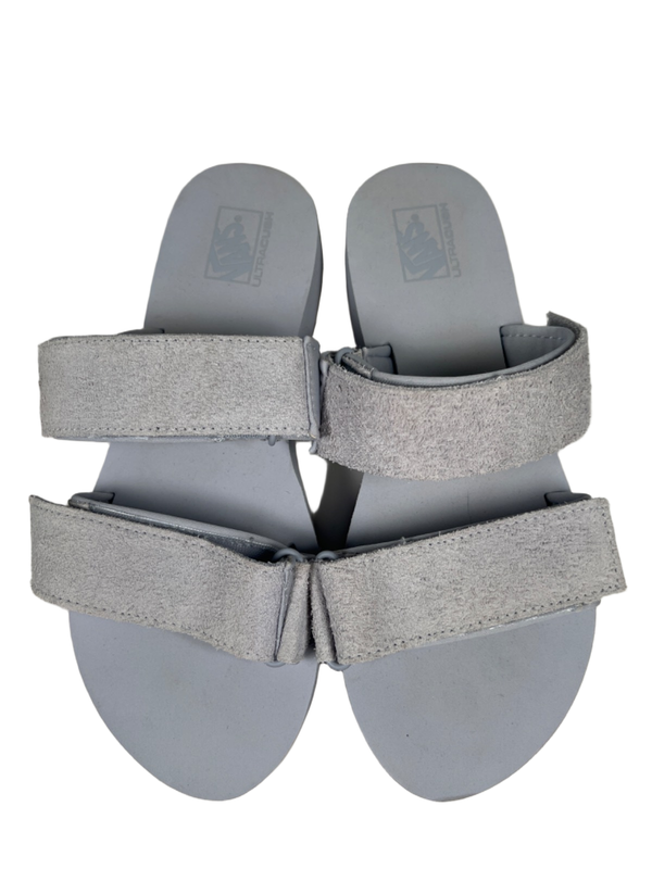Vans Women's Blue Ultracush Cayucas Mega Platform Slide On Sandals - 9 image 3