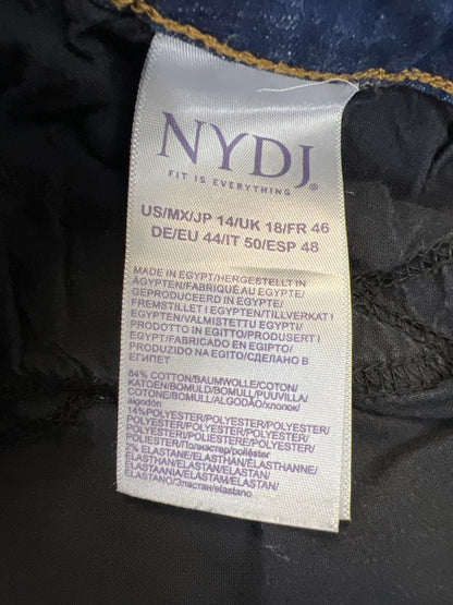NYDJ Women's Dark Wash Lift Tuck Skinny Jeans - 14 image 4