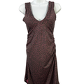Prana Women's Purple Deep Pine Pearl Isla Activewear Shelf Bra Dress - XS