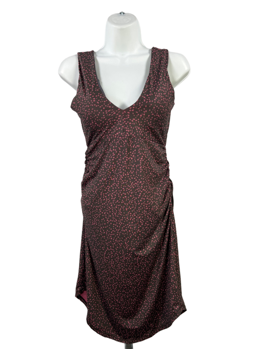 Prana Women's Purple Deep Pine Pearl Isla Activewear Shelf Bra Dress - XS