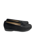 SAS Women's Black Tetris Houndstooth Tripad Simplify Slip On Loafers - 8