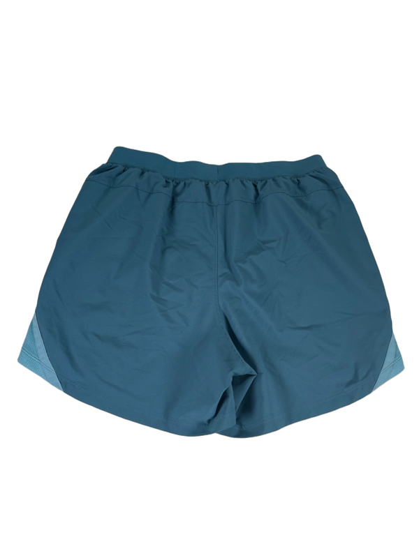 Under Armour Women's Blue Fitted Lined Vented Athletic Shorts - L image 2