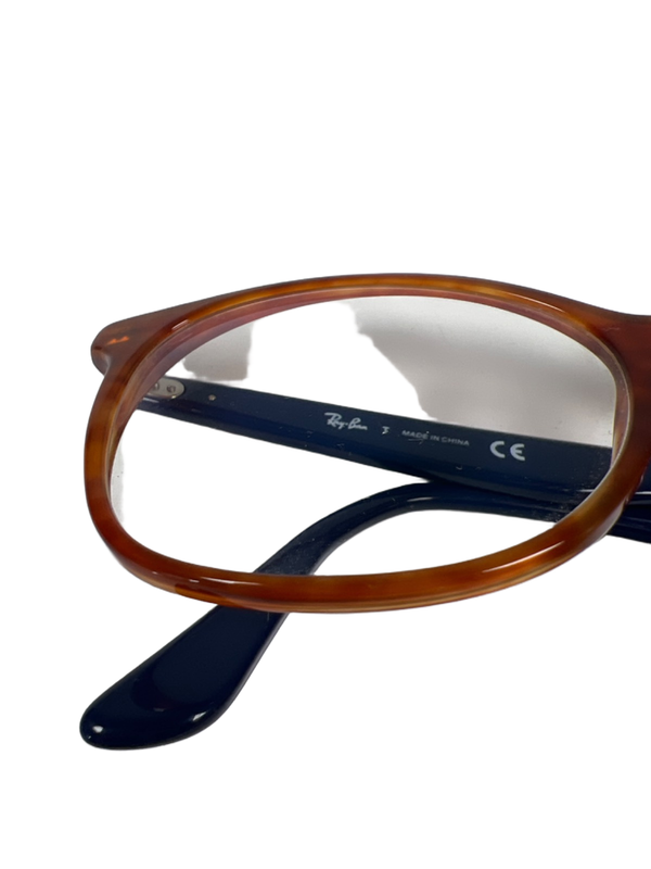 Ray-Ban Unisex Brown/Blue Gloss Havana 5356 Prescription Eyeglasses image 9