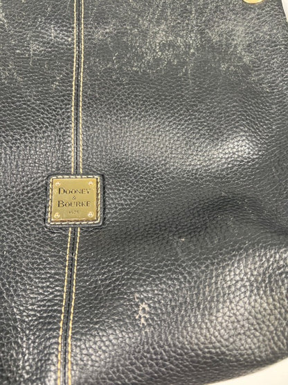 Dooney & Bourke Women's Black Leather Pebble Grain Crossbody Shoulder Purse image 8