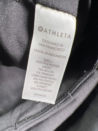Athleta Women's Black Laser Run Pull On Eyelet Lined Athletic Skort - XL image 5