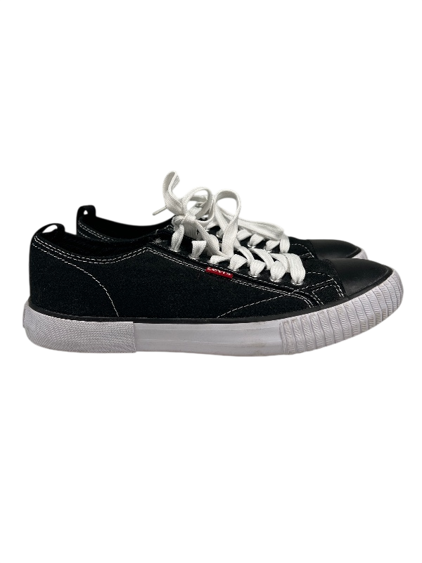 Levi's Men's Black Canvas Lace Up Sneakers - 9