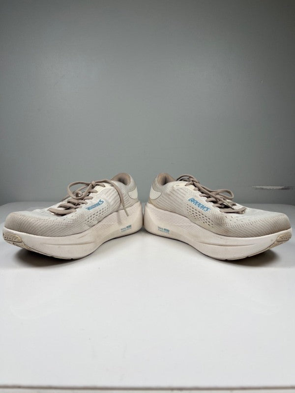 Brooks Women's Beige Ghost Max 3 DNA LOFT Running Sneakers - 10 Extra Wide image 6