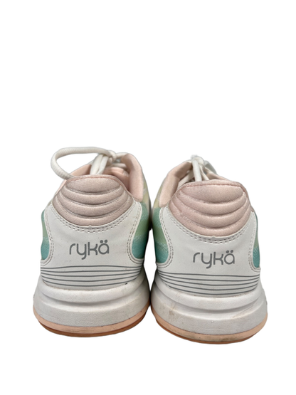 Ryka Women's White/Multi-Color Devo Plus 3 Lace Up Athletic Walking Sneakers - 7 image 4