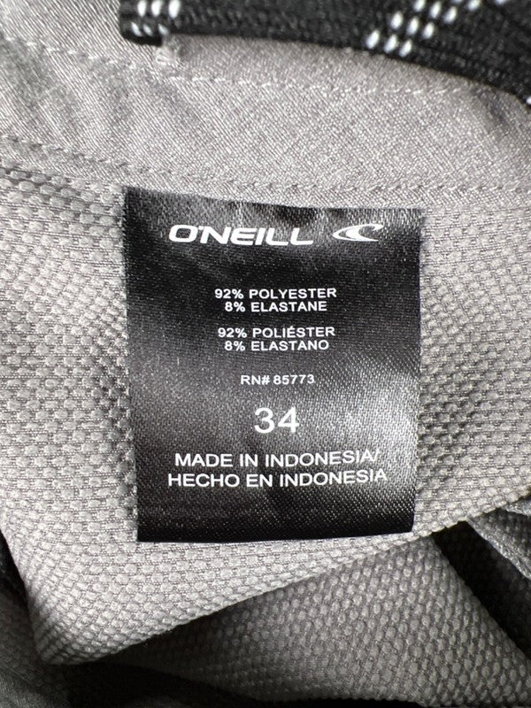 O'Neill Men's Gray Hybrid Side Pocket Shorts - 34 image 4
