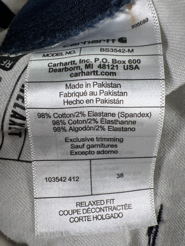 Carhartt Men's Blue Relaxed Fit Rugged Flex Cargo Shorts - 38 image 4