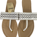 NEW Coldwater Creek Women’s Ivory/Beige Saint Tropez Sandals - 9