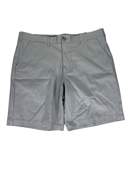 Sonoma Men's Gray Flexwear Flat Front Shorts - 38