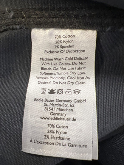 Eddie Bauer Men's Dark Gray Canvas Mountain Ops Button Up Jacket - 3XL image 4