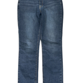Levi's Women's Dark Wash Signature Gold Label Mid Rise Straight Jeans - 16