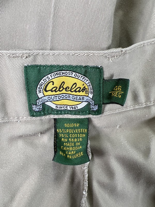 Cabela’s Men’s Beige Straight Leg Khaki Pants - 46 image 3