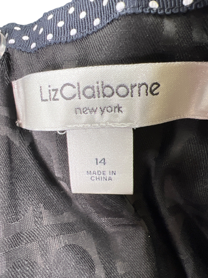 Liz Claiborne Women's Navy Blue Straight Skirt - 14 image 3
