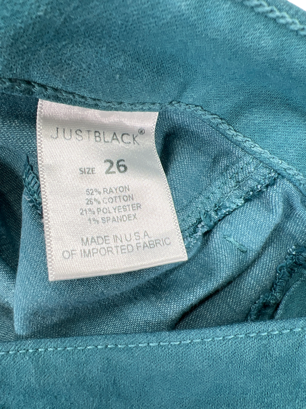Just Black Women’s Blue Skinny Stretch Jeans - Made in USA - 26 image 4