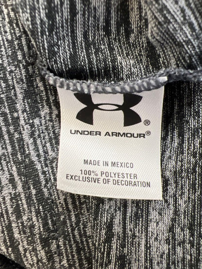 Under Armour Women's Gray V Neck Michigan State Short Sleeve Tee Shirt - L image 4