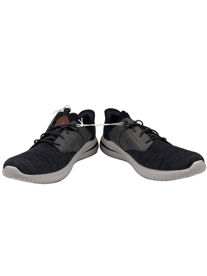 Skechers Men's Black/Gray Swift Fit Hands Free Walking Shoes - 11 image 6