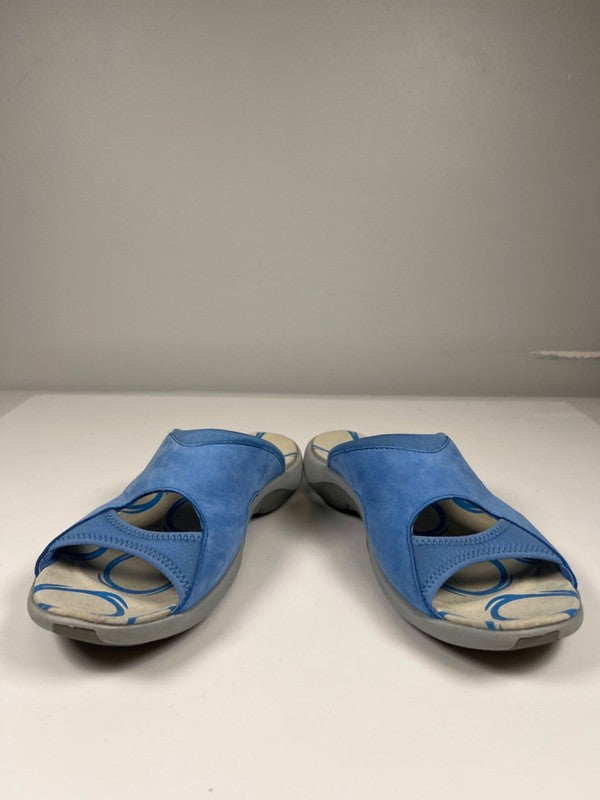 Merrell Women's Blue Slip On Open Toe Sandals - 8 image 6