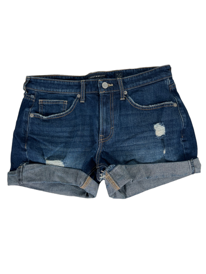 Lucky Brand Women's Dark Wash Cuffed Boyfriend Jean Shorts - 2/26