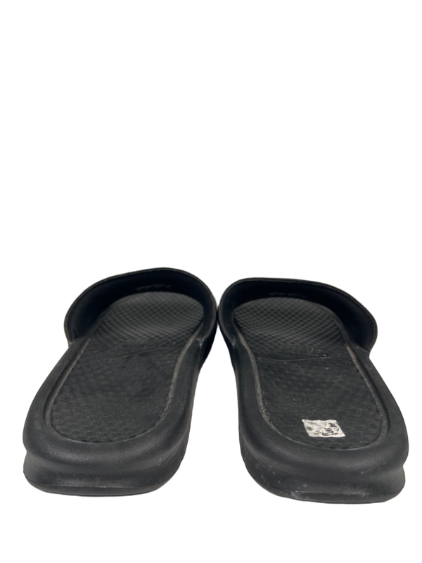 Nike Men's Black/Red Benassi JDI Slide On Sandals - 9 image 4